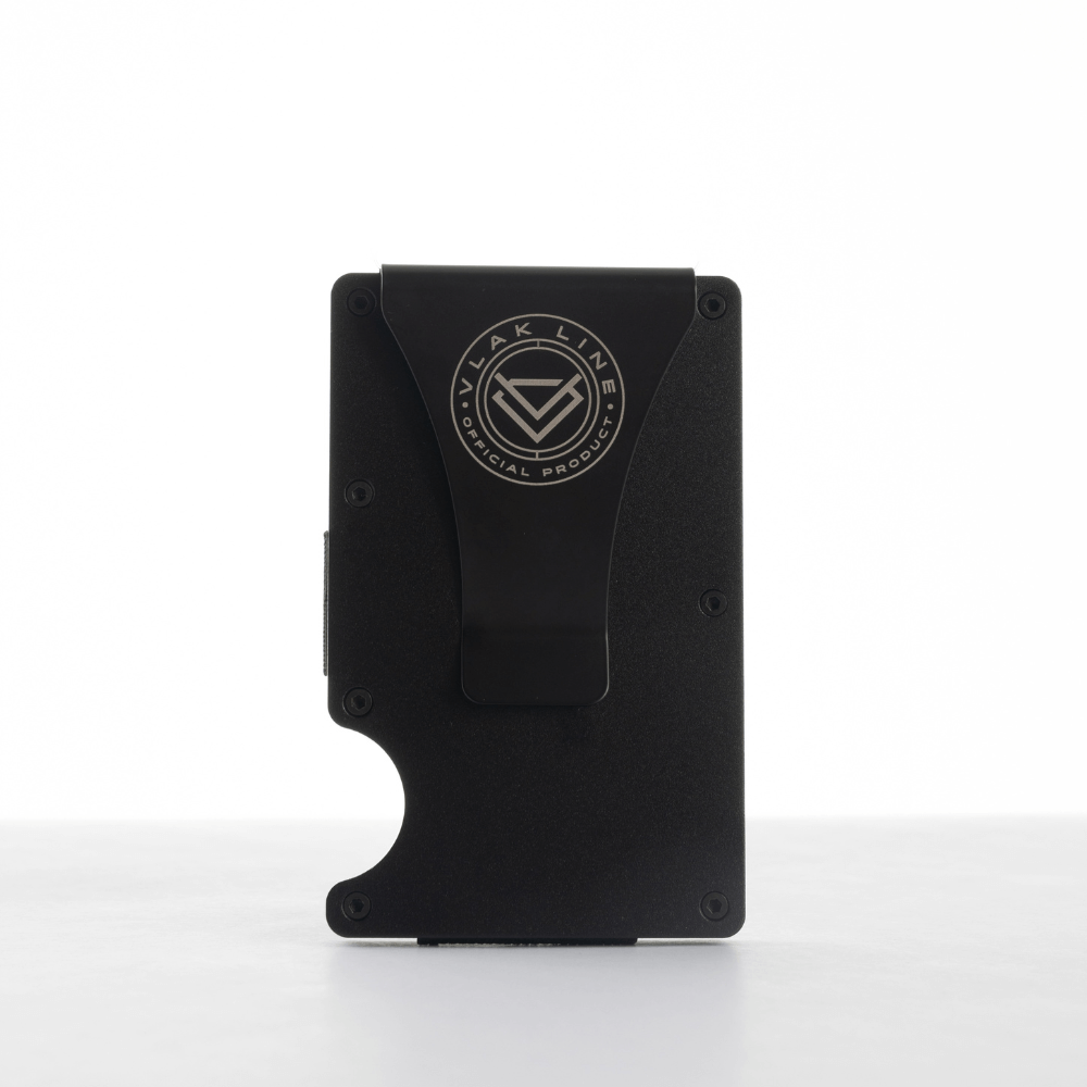 VLAKLINE BILLETERA TARJETERO CON CLIP DINERO SPECIAL BLACK