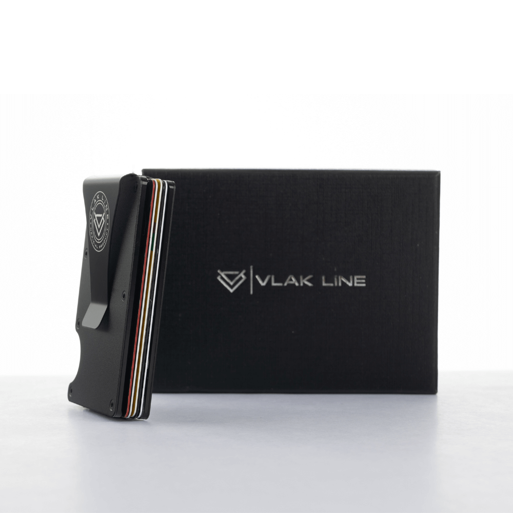 VLAKLINE BILLETERA TARJETERO CON CLIP DINERO SPECIAL BLACK