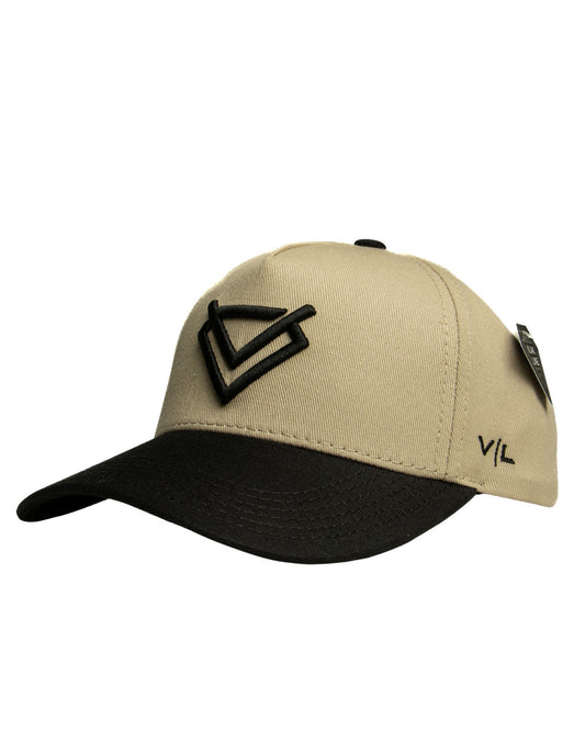 Gorra Beige con negro