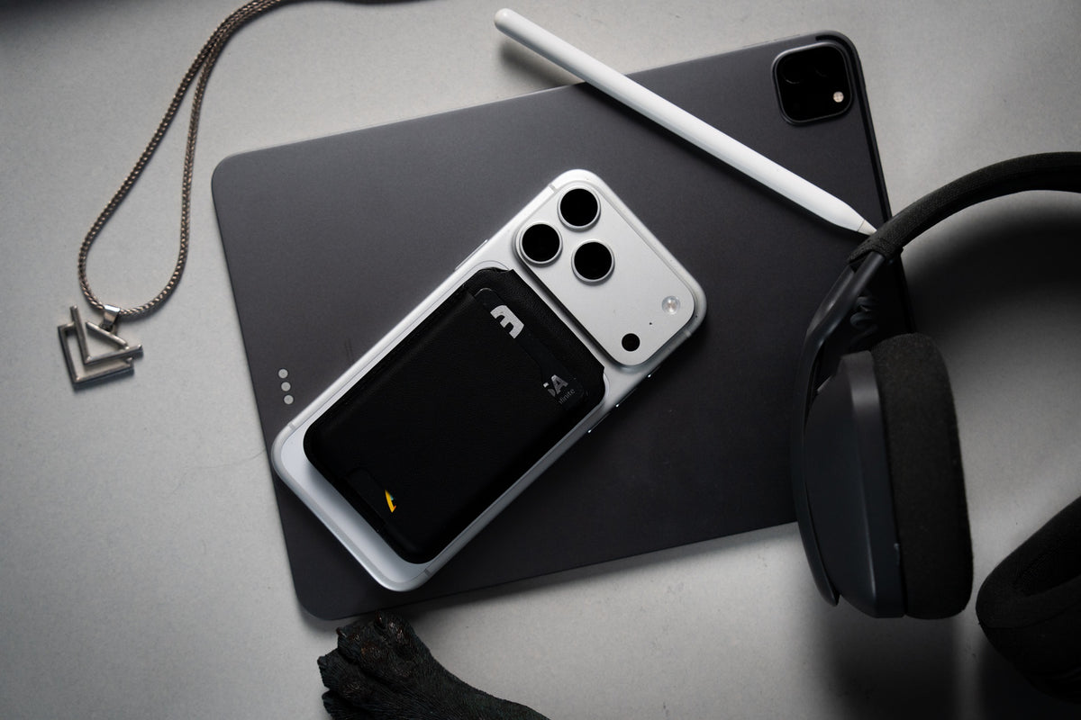 Vlakline Trace — Magnetic Wallet con Localizador