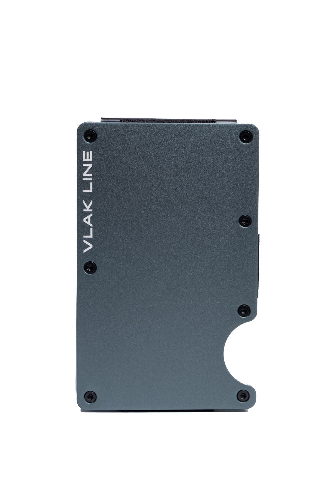 VLAKLINE BILLETERA TARJETERO CON CLIP DINERO SPACE GREY