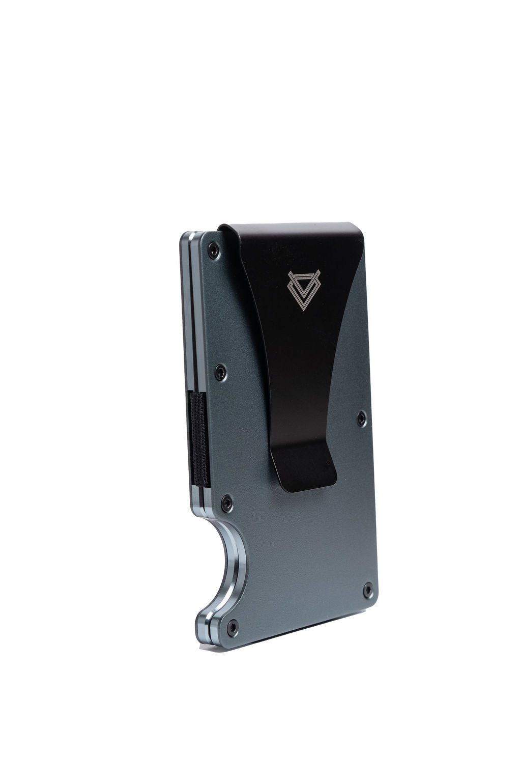 VLAKLINE BILLETERA TARJETERO CON CLIP DINERO SPACE GREY